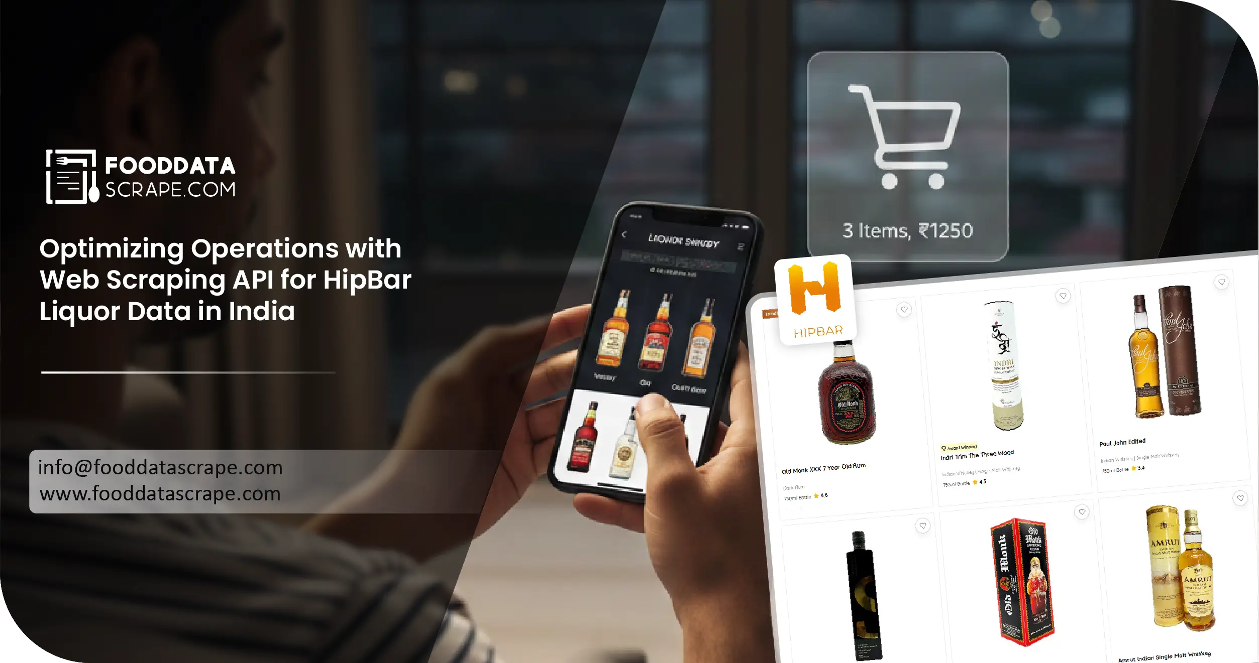 HipBar Liquor Data India